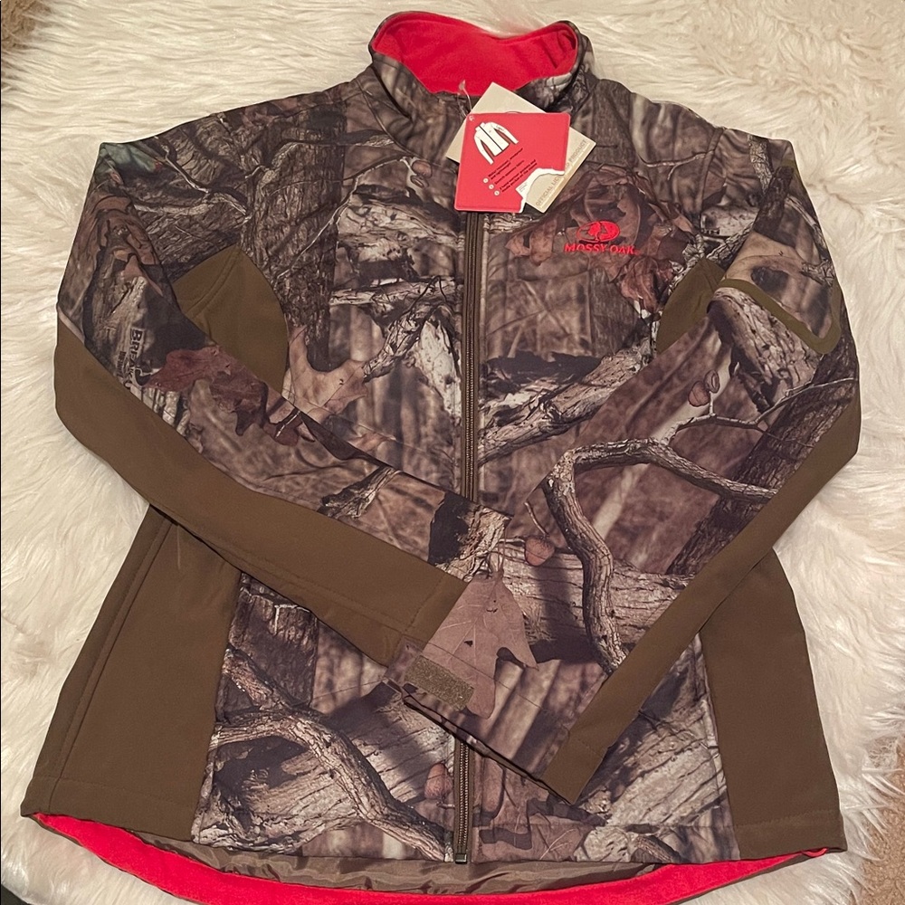 Mossy Oak Women's Woodland Camo Utility Jacket